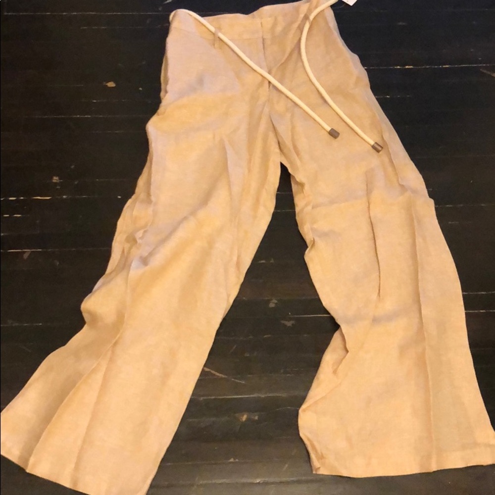 Beach linen pants from Anthropology